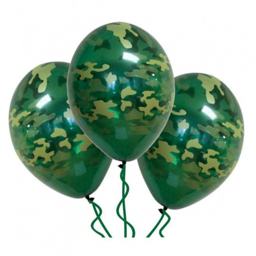 Гелиевые шары Камуфляж
