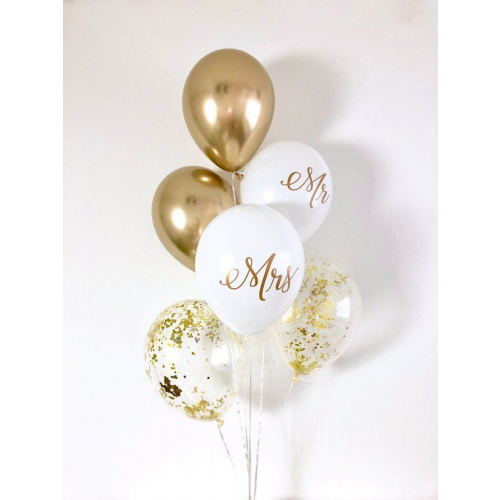 Гелиевые шары молодоженам