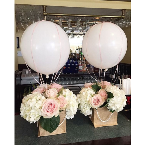 Большие гелиевые шары на свадьбу