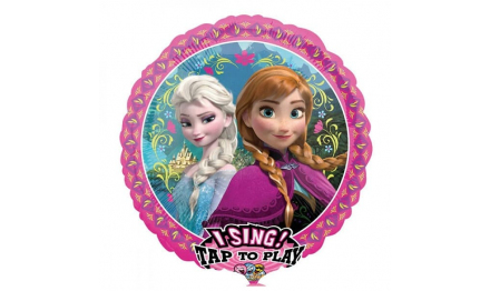 Поющий шар с гелием Холодное сердце