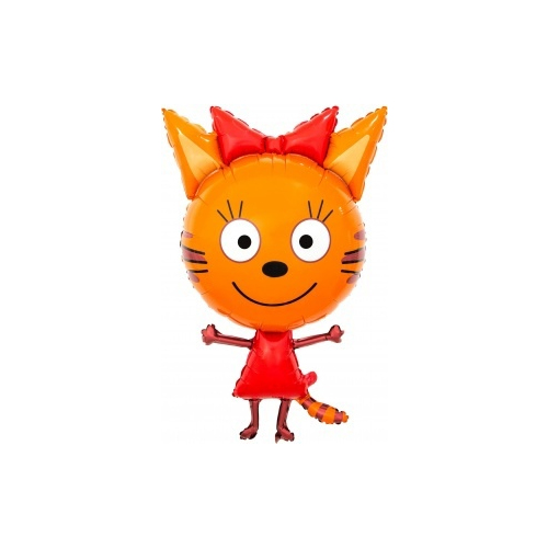 Фигурные шары три кота