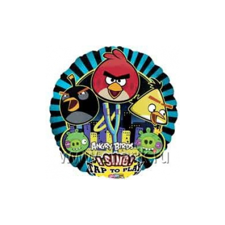 Шар А ДЖАМБО/МУЗ Angry Birds