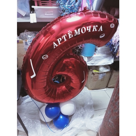 Воздушные шары на 6 лет