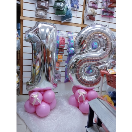 Воздушные шары на 18 лет
