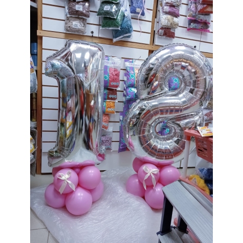 Воздушные шары на 18 лет