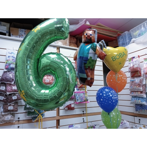 Гелиевые шары на 6 лет