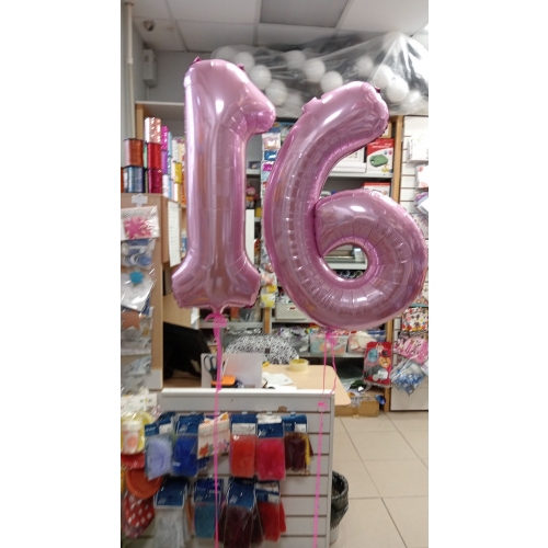 Воздушные шары на 16 лет