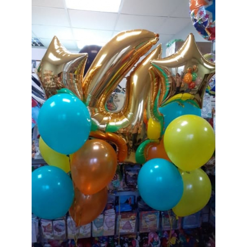 Гелиевые шары цифры