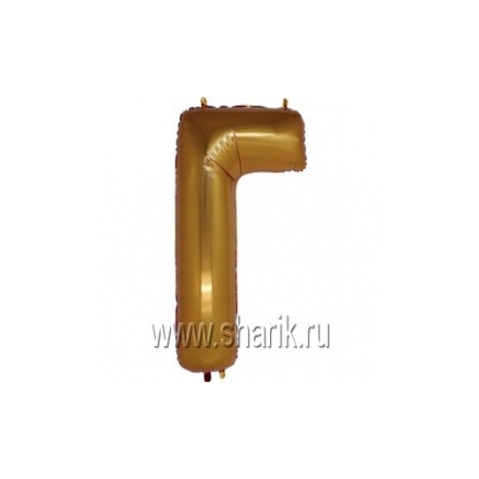 ШАР БУКВА Г, L 40' Gold, 1 шт.