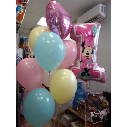 Фольгированные шары цифры