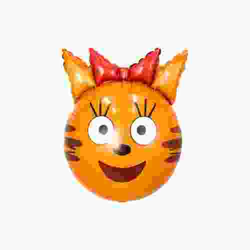 Фигурные шары три кота